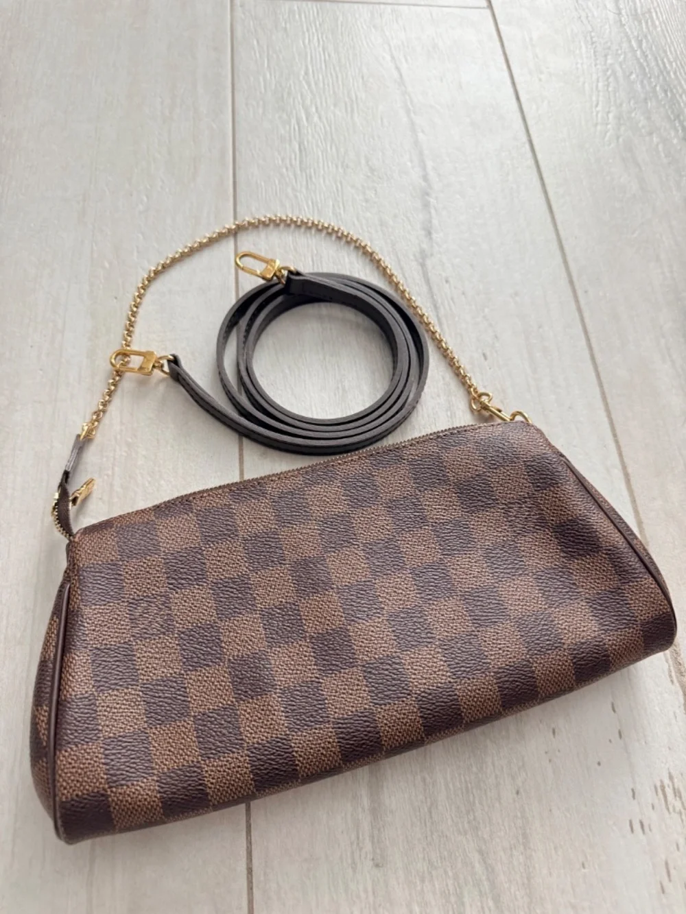 Louis Vuitton Eva Clutch.